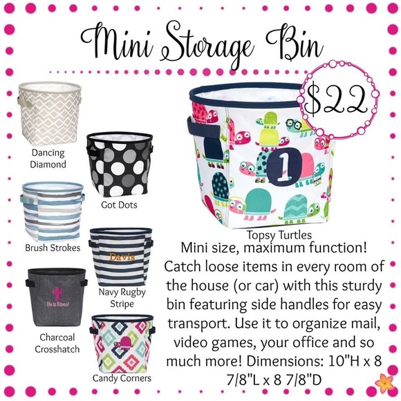 Thirty-One Mini Storage Bin - Picture 6 of 6